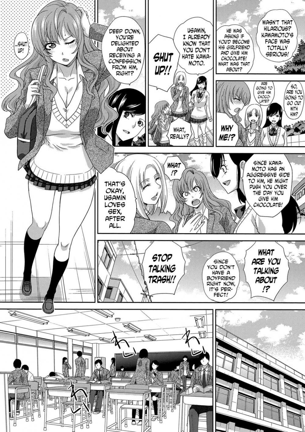 Hentai Manga Comic-The Chocolate is a Free Gift-Read-2